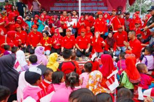 Pemkab Lampung Selatan Kampanyekan Makan Telur Bersama 1.000 Balita, Cegah Stunting