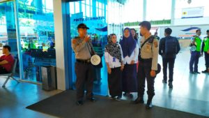 Polres Lamsel Tingkatkan Komunikasi Langsung Pada Warga, Antisipasi Tinkrim Arus Balik Nataru