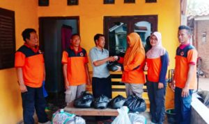 Korban Banjir Sidomulyo Lega, Bantuan Beras Kutuan Telah Diganti Beras Baru