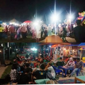(Video) Aktivitas di Alun-alun Desa Bumijaya Lamsel Diduga Langgar Protokol Kesehatan