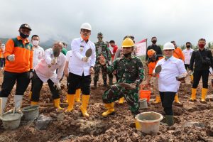 Huntap Bagi Korban Tsunami Lamsel Mulai Dibangun