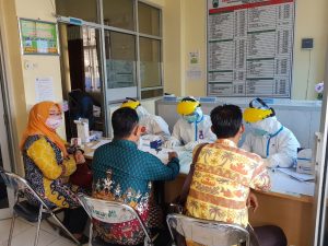 217 Pegawai Lamsel Rapid Test, 100% Non Reaktif
