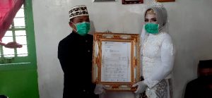 Pertama di Lamsel, Mas Kawin Pernikahan Berupa Saham