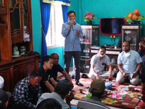 Hipni Silaturahmi dan Ngopi Bareng Dengan Warga Manunggal Desa Babatan Lamsel