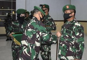 Danrem 043/Gatam Pimpin Langsung Sertijab Dandim