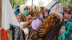 Tuntas, Winarni Akhiri Roadshow Swasembada Gizi di Kecamatan Way Sulan