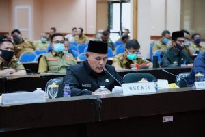 Bupati Lamsel Nanang Ermanto Sampaikan Raperda Perubahan APBD TA 2020