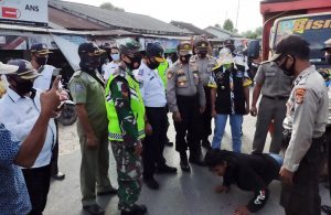 Pemkab Lamsel Gelar Operasi Yustisi, Warga Tak Pakai Masker Dapat Sanksi