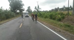 Bina Fisik Bintara Remaja Kodim 0421/Lamsel Dengan Gowes Bersama