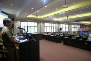 Sulpakar Silaturahmi dengan Forkopimda dan Pejabat Eselon II di Hari Pertama Jadi Pjs