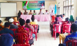 Desa Karyamulyasari Lamsel Gelar Musdes RKP Desa Untuk Tahun 2021