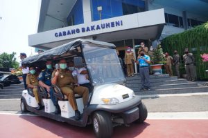 Sulpakar Kunjungi PT ASDP Cabang, Pastikan Prokes Covid-19 Berjalan Baik di Bakauheni