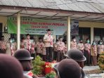 Sulpakar Pimpin Upacara Peringatan Sumpah Pemuda Kwarcab Gerakan Pramuka Lampung Selatan