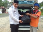 19 Warga Tanjung Bintang Yang Sedang Isolasi Mandiri Mendapatkan Bantuan Dari Pemkab Lamsel