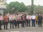 Forkopimda Lamsel Laksanakan Giat Simpatik