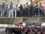 Polres Lamsel Bersama Kodim 0421/LS Gelar Simulasi Pengamanan Pilkada