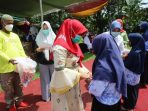Hari Jadi FPPKL Ke-6, Winarni Santuni 1000 Anak Yatim dan Dhuafa di Desa Purwosari Natar