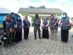 Babinsa Koramil 421-07 Sidomulyo Gencar Berikan Himbauan ke KPPS dan Linmas