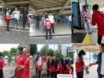 Anggota PMR SMKN 1 Bakauheni Gelar Baksos