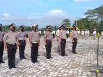 Polres Lamsel Gelar Upacara Korp Raport Kenaikan Pangkat