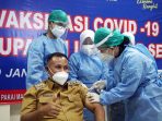Yakinkan Masyarakat, Nanang Orang Pertama di Suntik Vaksin Sinovac