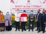 KPU Tetapkan Nanang-Pandu Sebagai Bupati dan Wakil Bupati Lamsel Terpilih