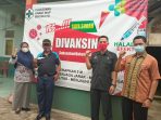 Vaksinasi Covid-19 Dosis Pertama Tenaga Pendidik di PRI Sidomulyo