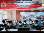 Nanang Sampaikan LKPJ Tahun Anggaran 2020 Kepada DPRD Lamsel