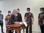 BPKAD Dan BPPRD Lamsel Tandatangani PKS Dengan Bank Lampung