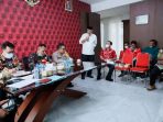 Difasilitasi Nanang, Camat dan Kades se-Kecamatan Candipuro Akan Perbaiki Kantor Polsek Yang Dirusak Massa