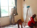 Bersama-sama Perbaiki Mapolsek Candipuro, Ini Harapan Masyarakat