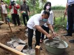 Nanang Buka Bimtek dan Peletakan Batu Pertama Long Storage di Jatiagung