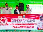 Gelorakan Aksi Kemanusiaan, Polres Lamsel Serentak Gelar Bhakti Sosial