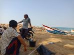 Sandar Perahu Dibongkar PT. BRP, Nelayan Sukaraja Sengsara