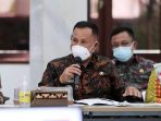Bupati Lamsel Hadiri Rapat Evaluasi Pelaksanaan Vaksinasi Covid-19 Bersama Gubernur Lampung