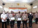 Kapolda Lampung, Kapolres Lamsel dan KSKP Bakauheni Terima Penghargaan dari KLHK-RI
