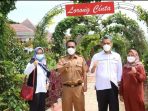 LPP RRI Bandar Lampung Kunjungi Sekretariat Swasembada Gizi dan Kebun Edukasi Lamsel