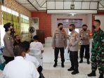 Wakapolda Lampung Tinjau Vaksinasi Serentak di Dinas Pendidikan Lamsel