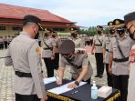 Sertijab 6 Perwira dan Perwira Menengah Jajaran Polres Lamsel