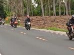 Jalinsum Ramai Dilalui Pemudik Sepeda Motor