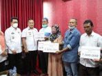 Pemerintah Kabupaten Lampung Selatan Berikan Bantuan Kepada Korban Kebakaran