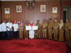 Pemkab Lampung Selatan Teken MoU dan PKS Dengan PMI Lampung Selatan