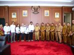 Bupati Lampung Selatan Exit Briefing Bersama BPK RI Perwakilan Provinsi Lampung