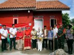 Program Bedah Rumah, Ketua Tim Penggerak PKK Lampung Selatan Resmikan Rumah Warga Desa Hara Banjar Manis
