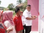Bupati Lampung Selatan Resmikan 8 Rumah Program BSPS di Kecamatan Way Sulan