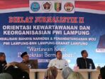 PWI Provinsi Lampung gelar Diklat Jurnalistik