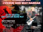 PWI Lamsel Rapat Persiapan Festival Band Se-Lampung, “Lampung Selatan Bergema”