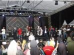 Bupati Nanang Ermanto Hadiri Malam Pentas Seni Budaya pada Lampung Selatan Expo 2023