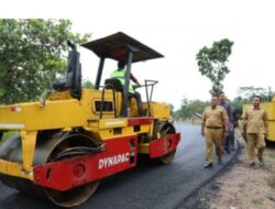 Perbaikan Jalan Rusak di Lamsel , Ditargetkan Rampung 2025-2026