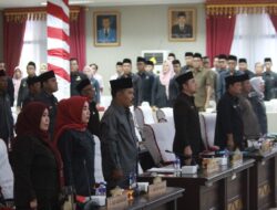 DPRD Gelar Rapat Paripurna Pembahasan LKPJ Bupati Lamsel TA 2023